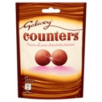 Tesco  Galaxy Counters Chocolate Bag 112G