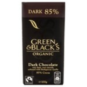 Green & Blacks Organic 85% Dark Chocolate £1.50