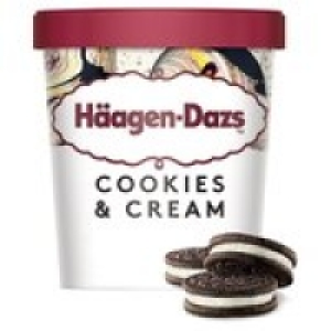 H&auml;agen-Dazs Ice Cream Cookies & Cream &pound;3.00