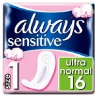 Morrisons  Always Soft & Fit Normal Sanitary Towe