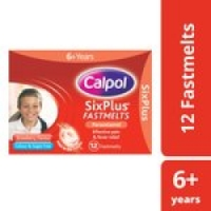 Calpol 6+ Years Sugar Free Strawberry £3.00