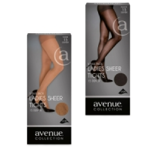 Ladies Sheer Tights 5-Pack £2.99