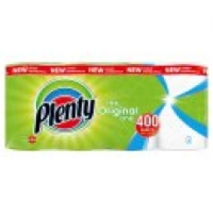 White Kitchen Roll 400 Sheets £4.00