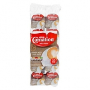 Carnation Milk Pots 20 Pack £1.00