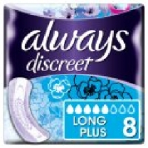 Discreet Incontinence Pads+ Long Plus For Sensitive Bladder £2.00