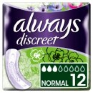 Discreet Incontinence Pads Normal for Sensitive Bladder £2.00