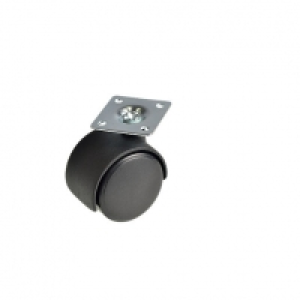 Wickes 40mm Twin Castor Wheel Plate Fix Pack 4 £4.29