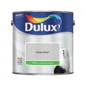 Dulux Silk Emulsion Paint - Goose Down 2.5L £15.99