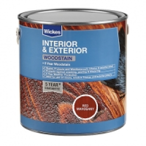 Wickes Professional Woodstain Red Mahogany 2.5L £26.99