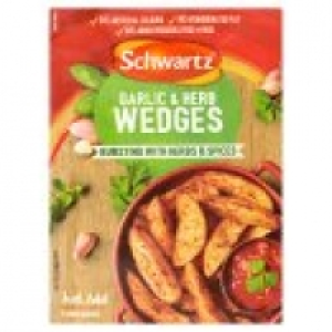 Garlic & Herb Wedges Recipe Mix £0.85