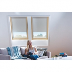 Wickes Roof Window Blinds Cream 601 x 931mm £84.99