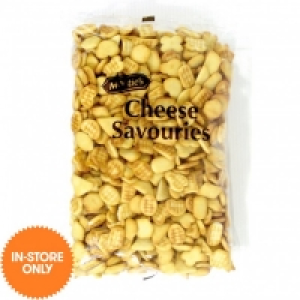 Crawfords Cheese Savouries 325g £0.99