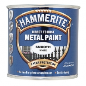 Hammerite Metal Paint - Smooth White 250ml £8.99