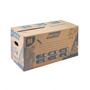 Mottez Cardboard storage box 54L