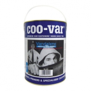 Wickes  Coo-var Vandalene Anti-climb Paint - Black 4kg