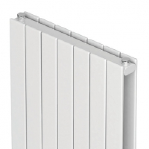 QRL Slieve Double Panel Vertical Designer Radiator - White 2