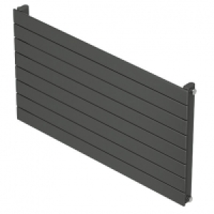 QRL Slieve Single Panel Horizontal Designer Radiator - Anthr