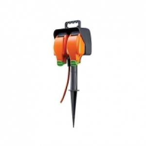 Masterplug Weatherproof Garden Spike Lead 15m 10A IP54