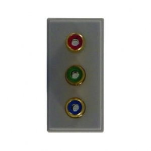 Wickes Triple Rgb/Component Video Connector £2.00
