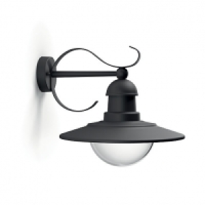 Philips Topiary Wall Lantern Black