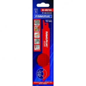 Rawlplug M150C Course Reciprocating Saw Blades For Metal 150 &pound;7.49