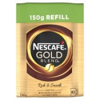 Tesco  Nescafe Gold Blend Instant Coffee Refill 150G