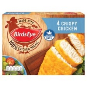 Birds Eye 4 Crispy Chicken 340G £1.37