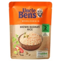 Tesco  Uncle Bens Microwave Brown Basmati Rice 250G