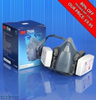 InExcess  3M 7500 Series Premium Silicone Comfort Half Mask Respirator