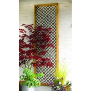 Wickes Framed Willow Diamond Trellis 1830mmx300mm £16.99