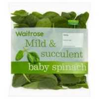Ocado  Waitrose Mild Baby Spinach