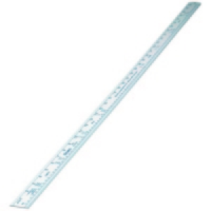 Wickes Rule Aluminium 1m