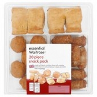 Ocado  Essential Waitrose Snack Pack 20 Piece