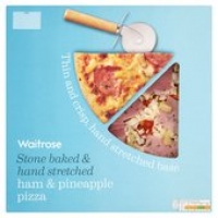Ocado  Waitrose Italian Style Ham & Pineapple Pizza