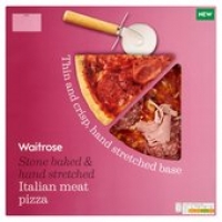 Ocado  Waitrose Italian Meatfeast Pizza