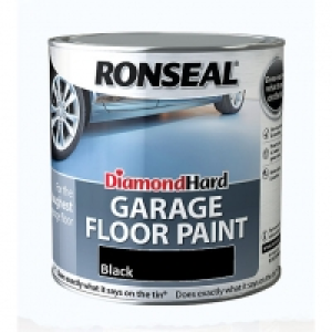 Ronseal Diamond Hard Garage Floor Paint - Satin Black 2.5L £32.99