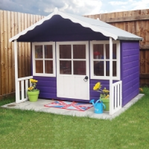 Wickes Pixie Timber Playhouse with Veranda - 6 x 5 ft &pound;278.99