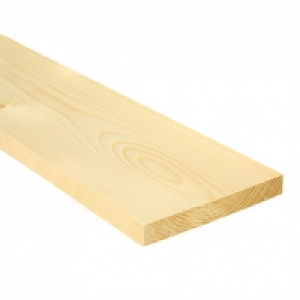 Wickes Whitewood PSE 18 x 144 x 1800mm Single &pound;6.38