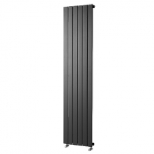 Wickes Haven Flat Panel Vertical Designer Radiator - Anthrac &pound;299.00