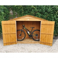 Wickes  Forest Garden Overlap Timber Bike Store Dip Treated with Ass