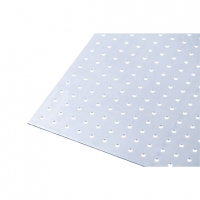 Wickes  Wickes Metal Sheet Perforated Round Hole 4.5mm Uncoated Alum