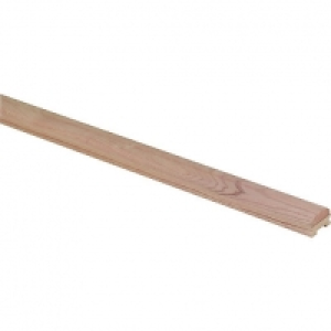 Wickes  Wickes Solid Oak Handrail For 32mm Spindles 2400mm