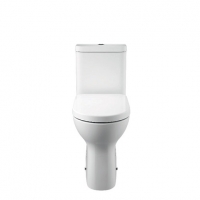 Wickes  Wickes Vieste Comfort Height Toilet Pan, Cistern with Toilet