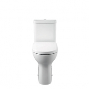 Wickes Vieste Comfort Height Toilet Pan, Cistern with Toilet