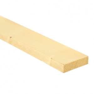 Wickes Whitewood PSE 18 x 69 x 2400mm Single