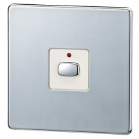 Wickes  Mihome Radio Controlled Smart Dimmer Switch Chrome