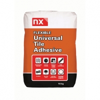 Wickes  Norcross Universal Flexible Tile Adhesive Grey 10kg
