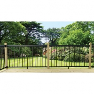 Probuilt Deck Railing Kit 1800mm x 1067mm Black
