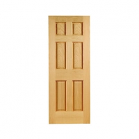 Wickes  Wickes Ludlow Internal Oak Veneer Door 6 Panel 1981 x 686mm