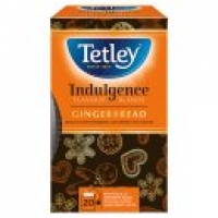 Asda Tetley Indulgence Flavour Blends Gingerbread Tea Bags